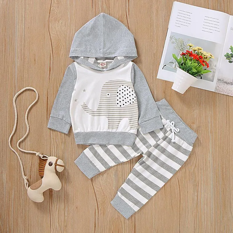 0-12M Newborn Baby boy Clothes Winter Hooded Long Sleeve Baby Suit Wholesale Baby Clothing Catpapa 197240-1