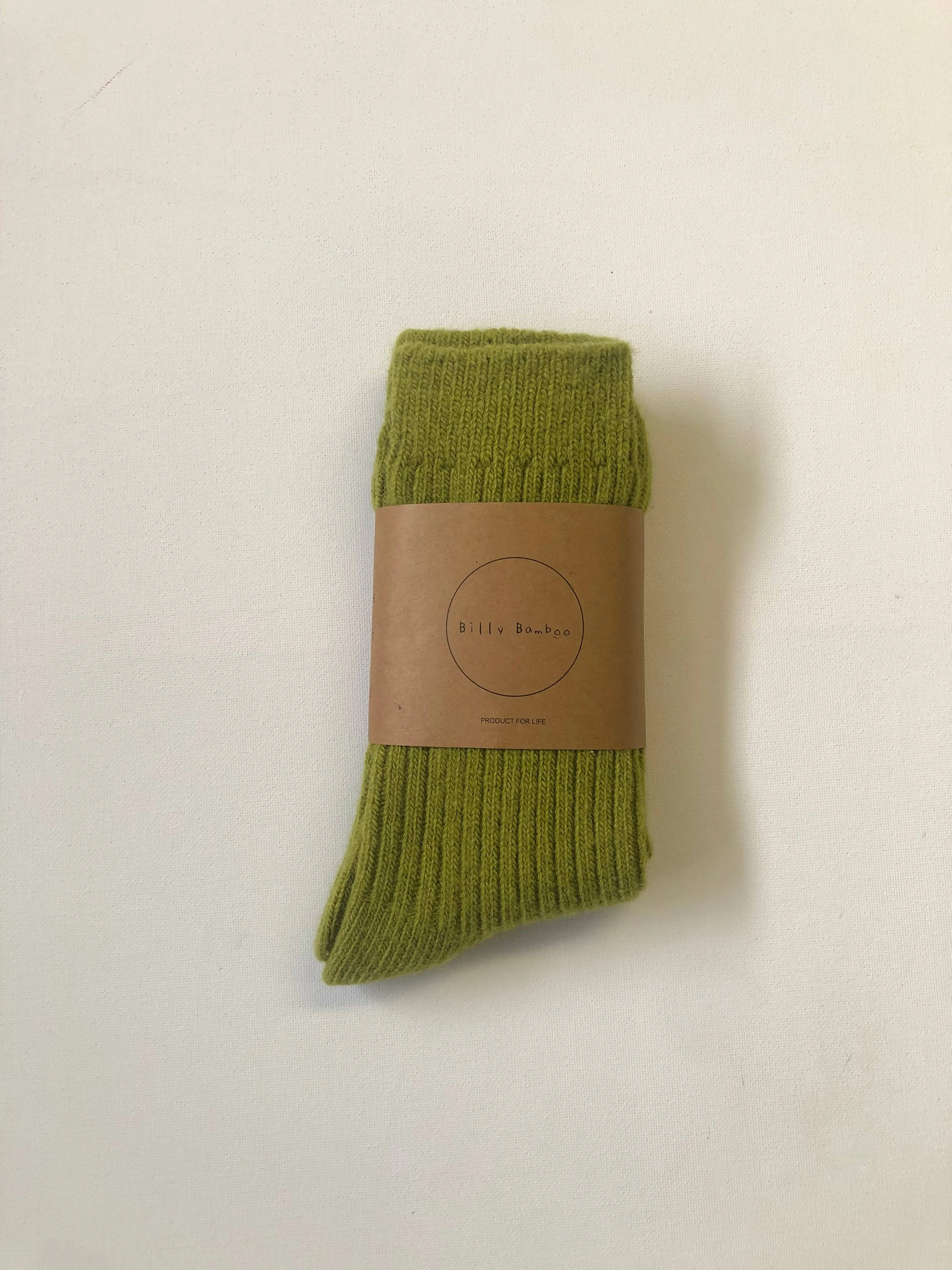 Billy Bamboo - ICELAND WOOL SOCKS - crystal bright
