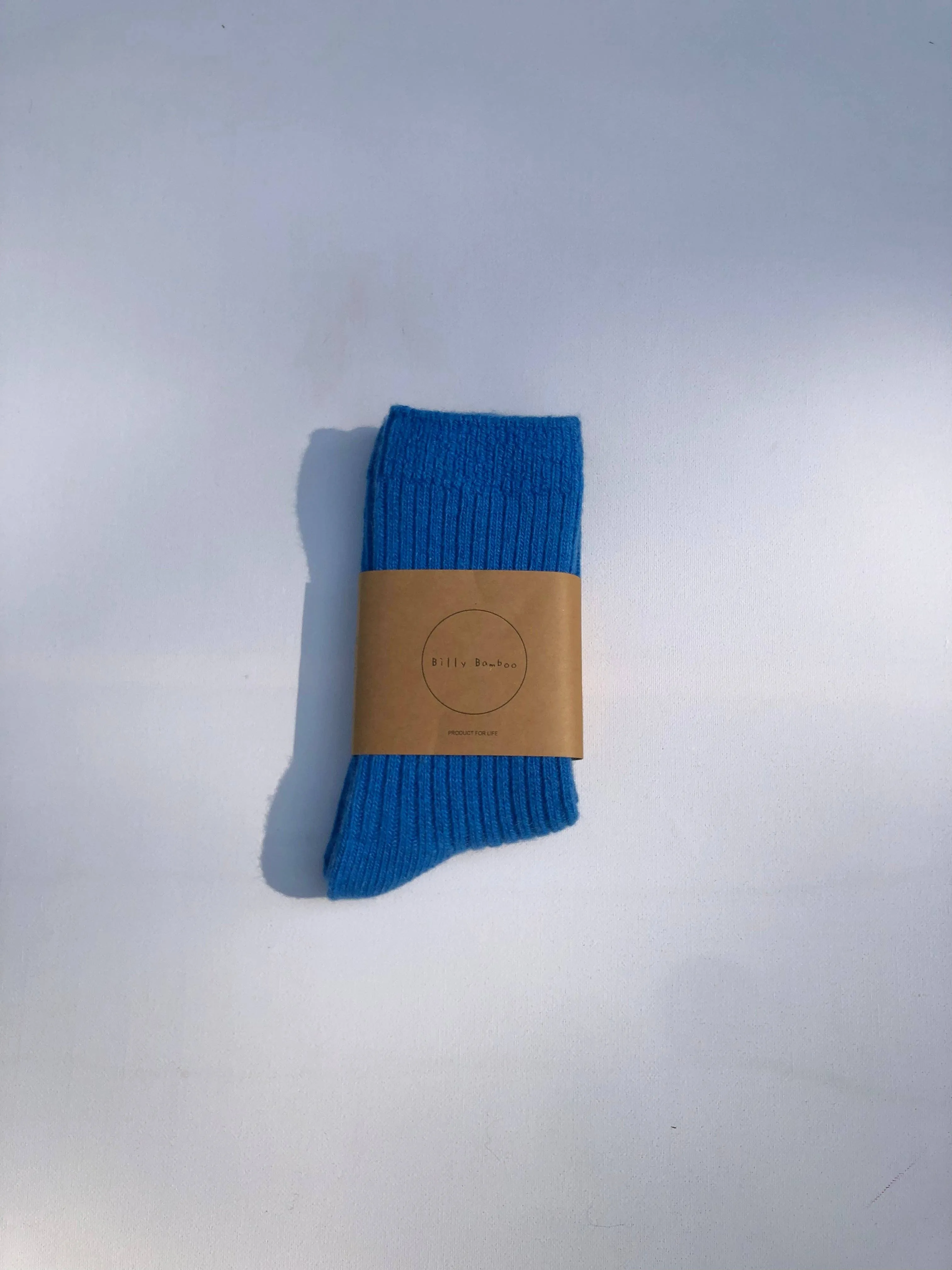 Billy Bamboo - ICELAND WOOL SOCKS - crystal bright