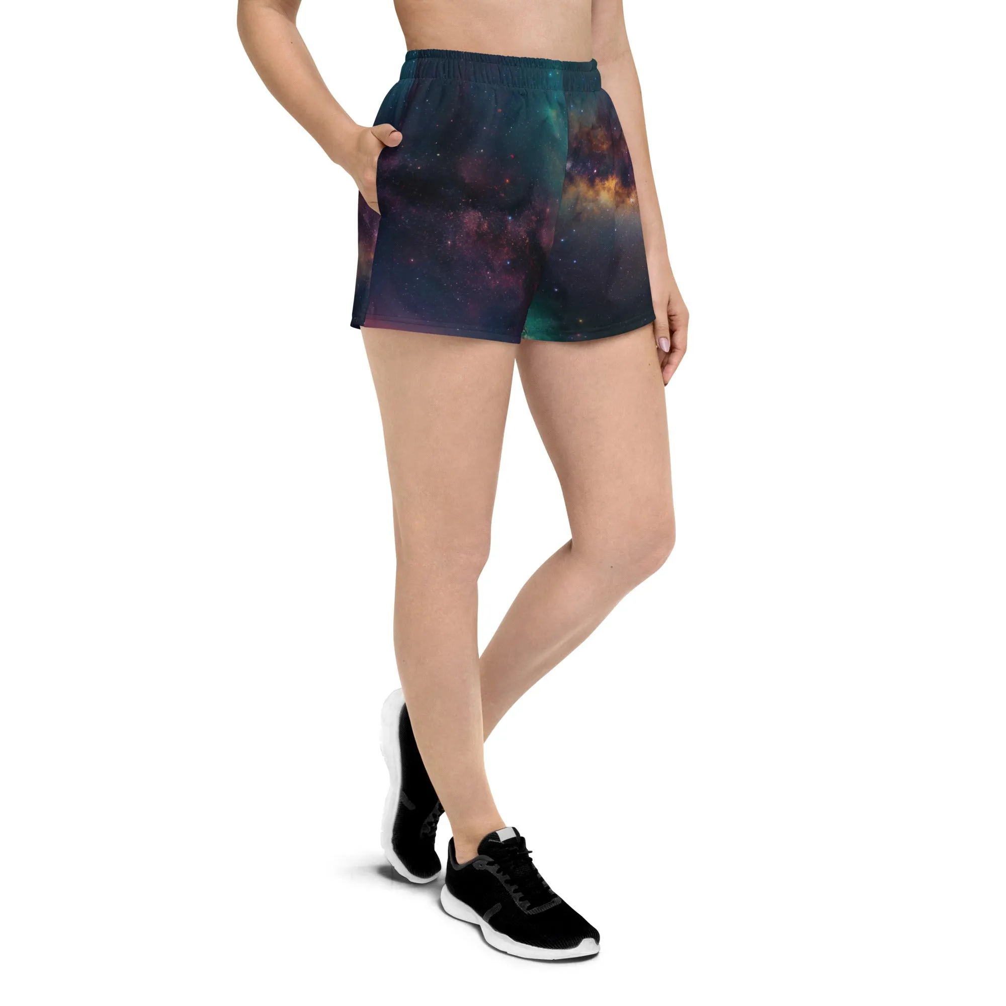 Celestial Soul Voyage All-Over Print Unisex Athletic Shorts