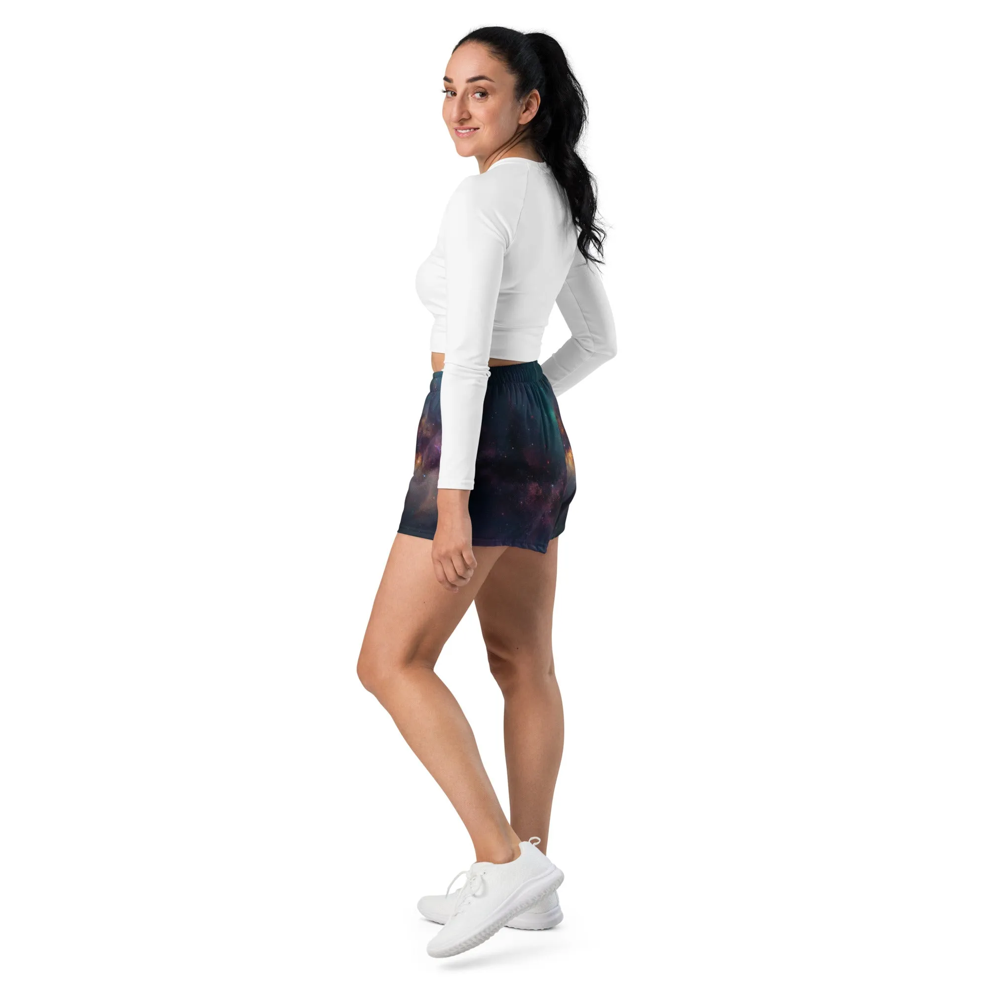 Celestial Soul Voyage All-Over Print Unisex Athletic Shorts
