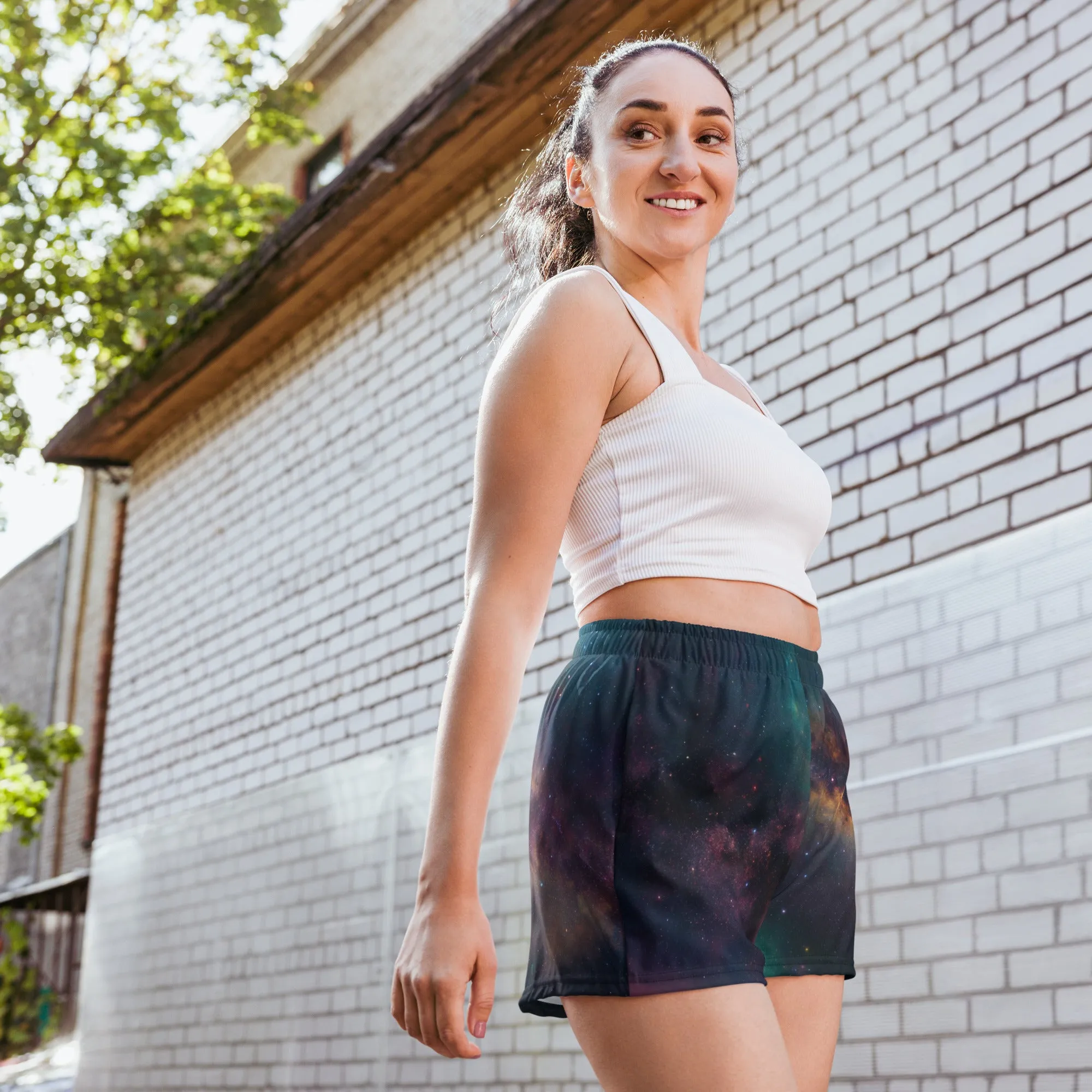 Celestial Soul Voyage All-Over Print Unisex Athletic Shorts