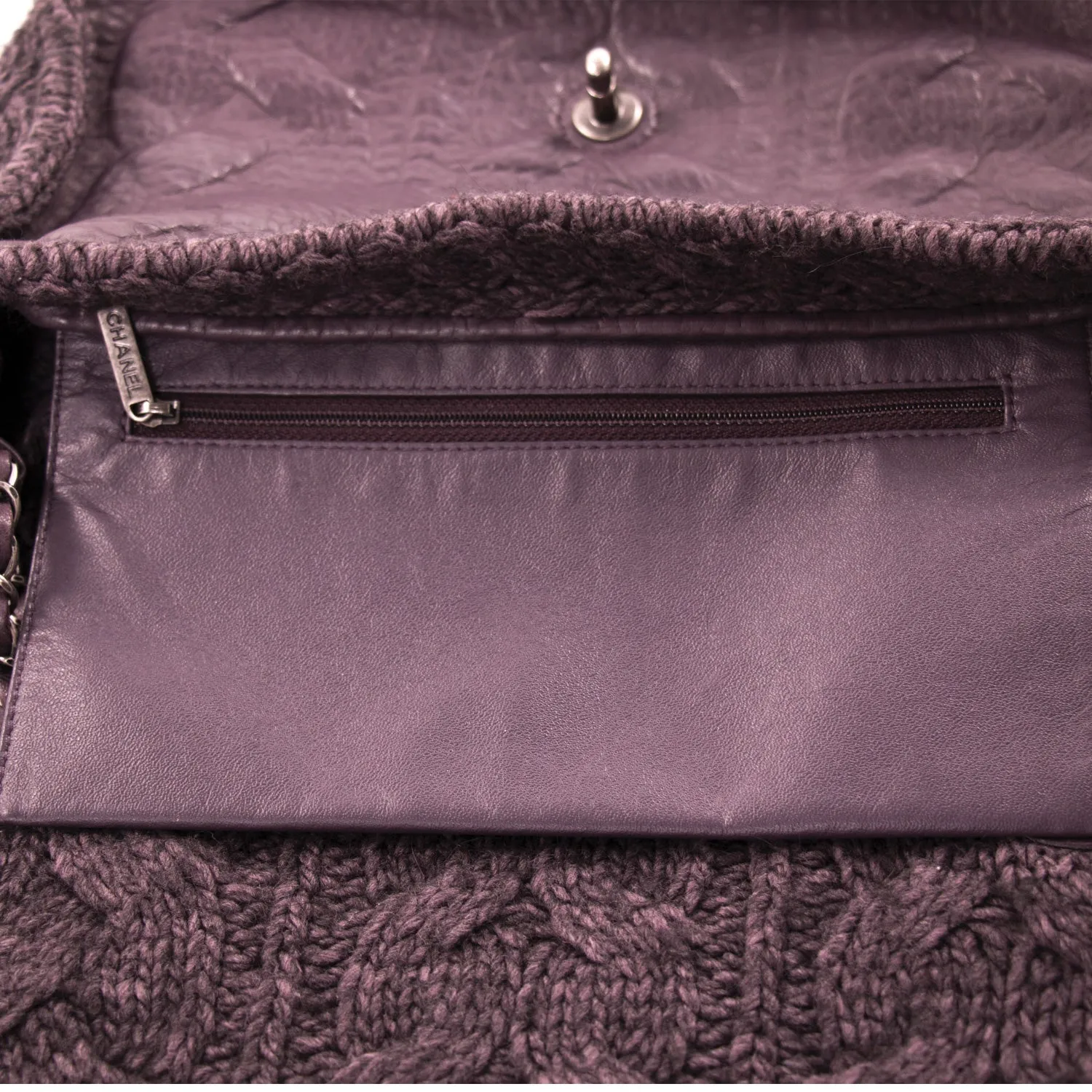 Chanel Classic Sheep and Wool Flap Bag