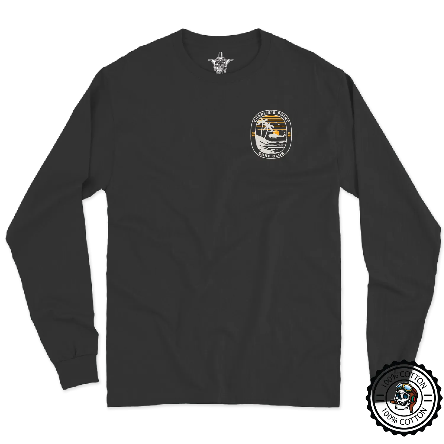Charlie's Point Surf Club Long Sleeve T-Shirt