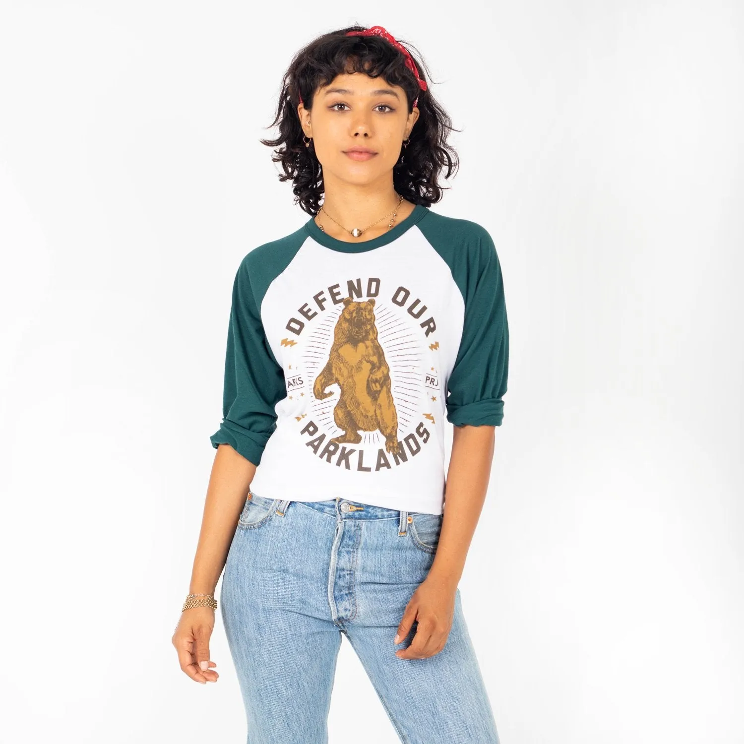 DEFEND OUR PARKLANDS RAGLAND SHIRT