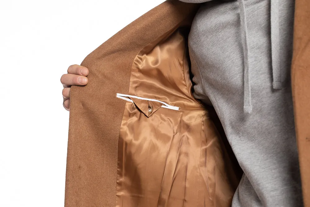 Grafton Wool Camel Overcoat