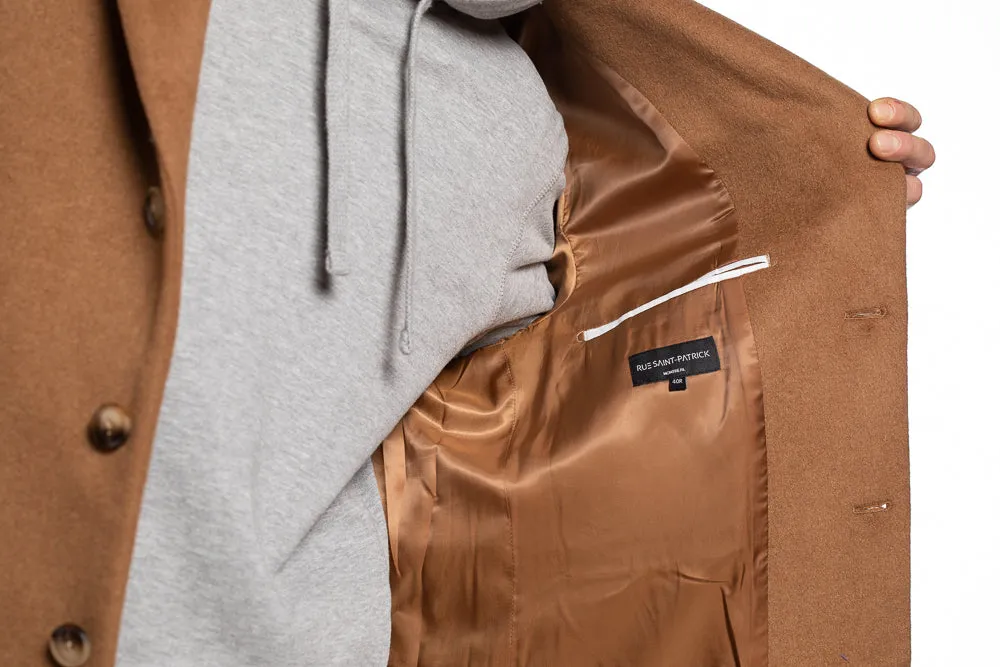 Grafton Wool Camel Overcoat