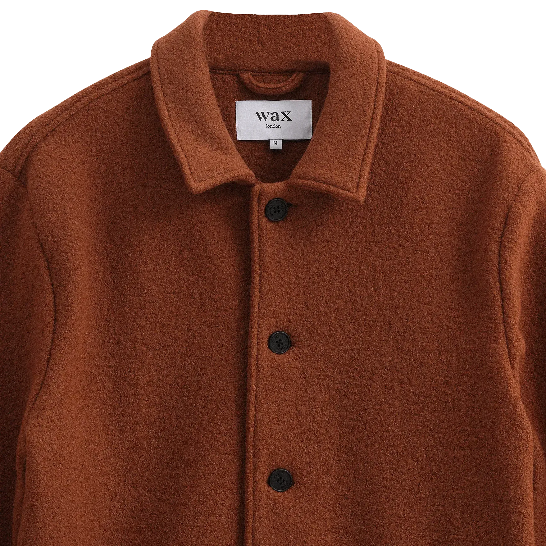 Grant Wool Jacket - Rust