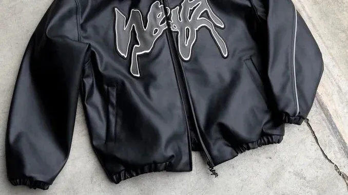 Jackets Men New Hip Hop Retro Letter Embroidery Harajuku Fashion Pu Leather Jacket Long Sleeve Zipper Jacket Coat Streetwear