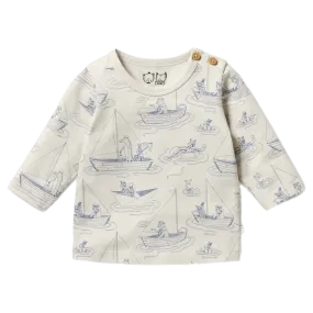 Long Sleeve Top - Sail Away