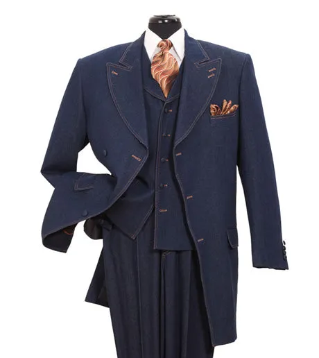 Milano Moda 5283V-D Mens Suit