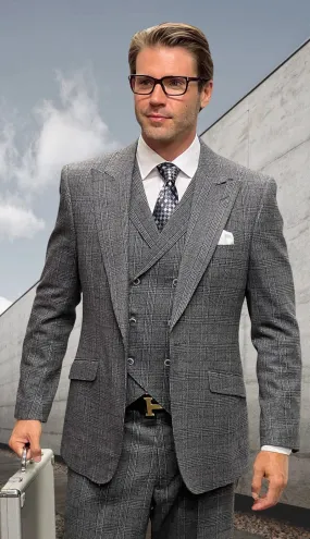 Statement  STEFANO-BK Mens Suit
